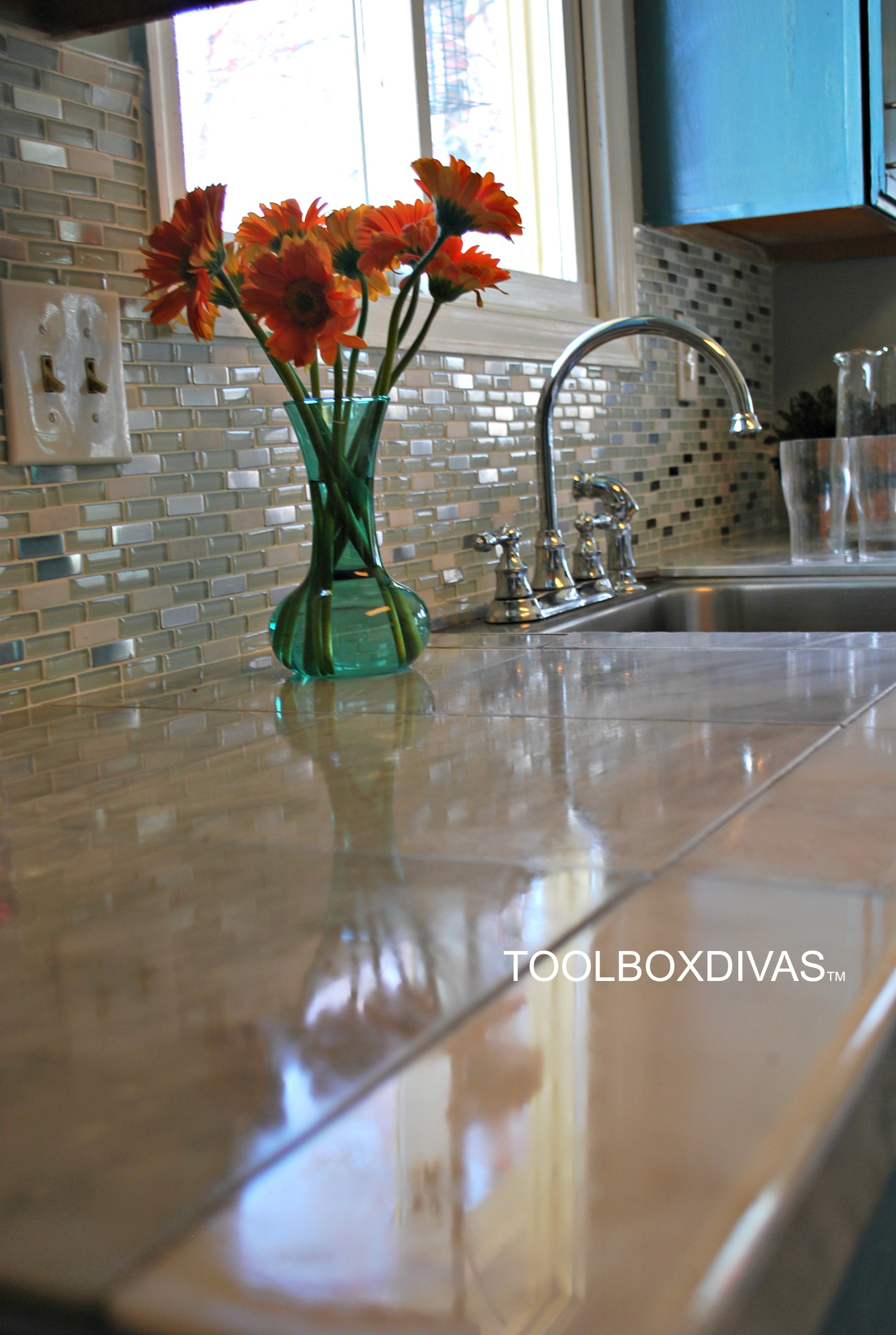 Marble Countertop Hack How To Tile Over Laminate Countertops