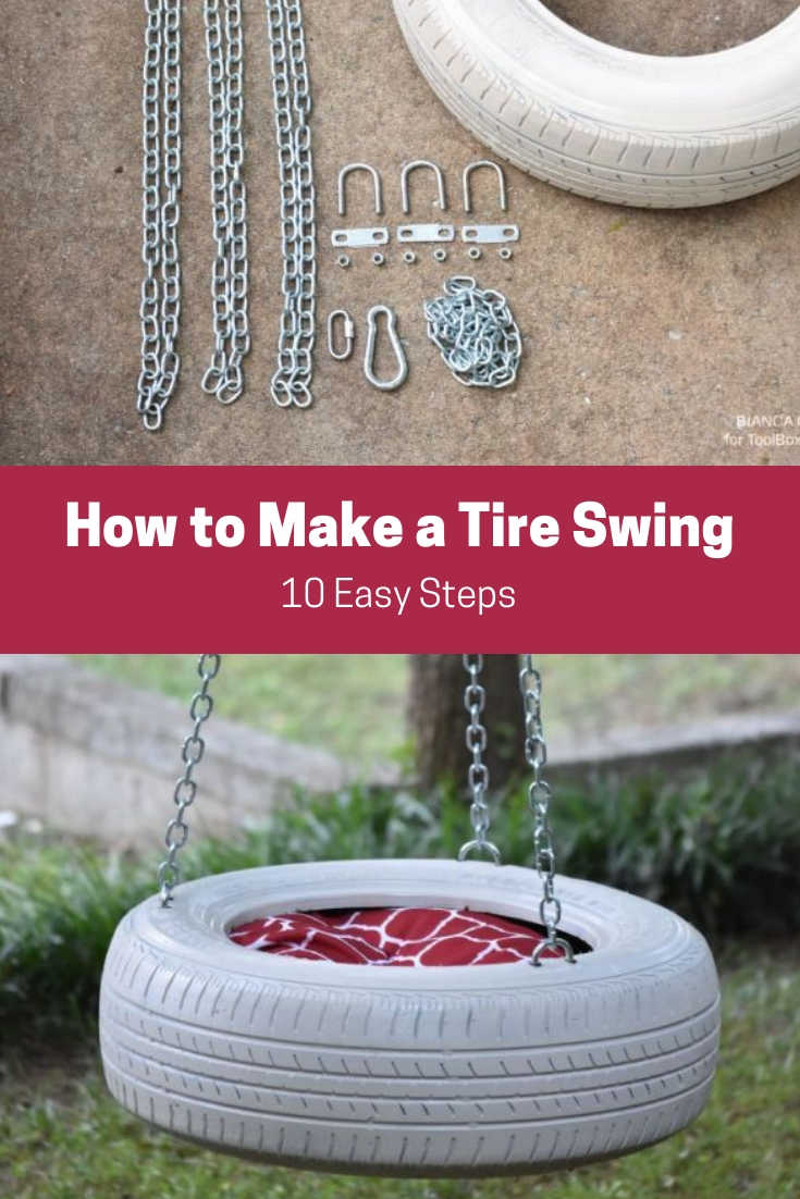 How to Make a Tire Swing in 10 Easy Steps ToolBox Divas