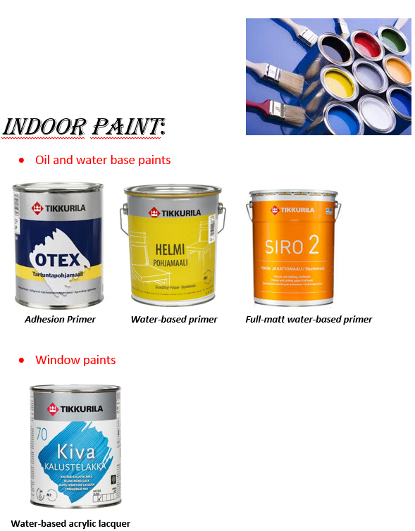 Indoor paint