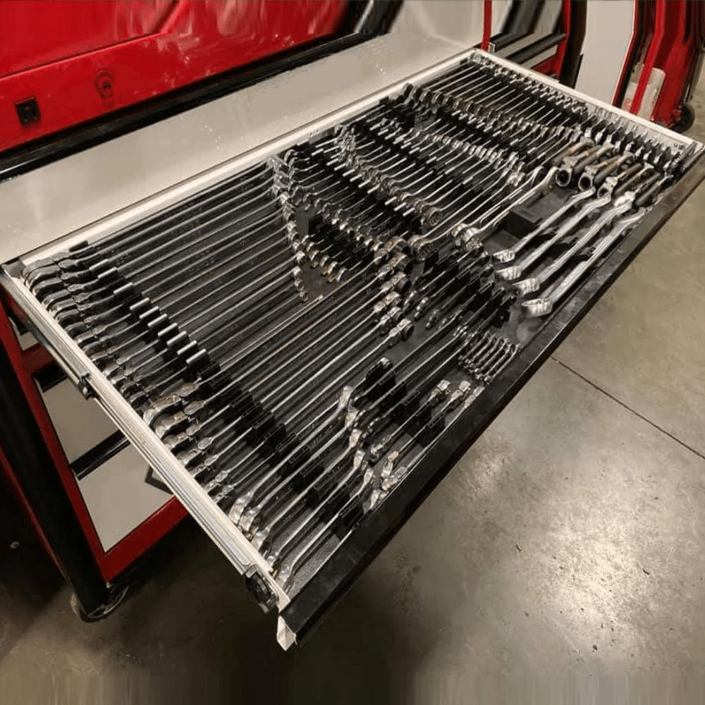 How to organize the truck tool box with Toolbox Widget’s tool organizer