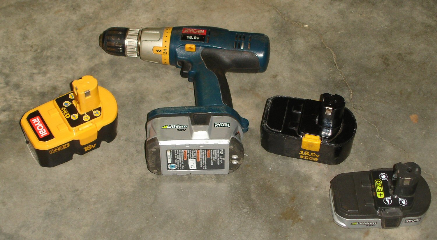 toolboy's Corner Ryobi 18v Batteries