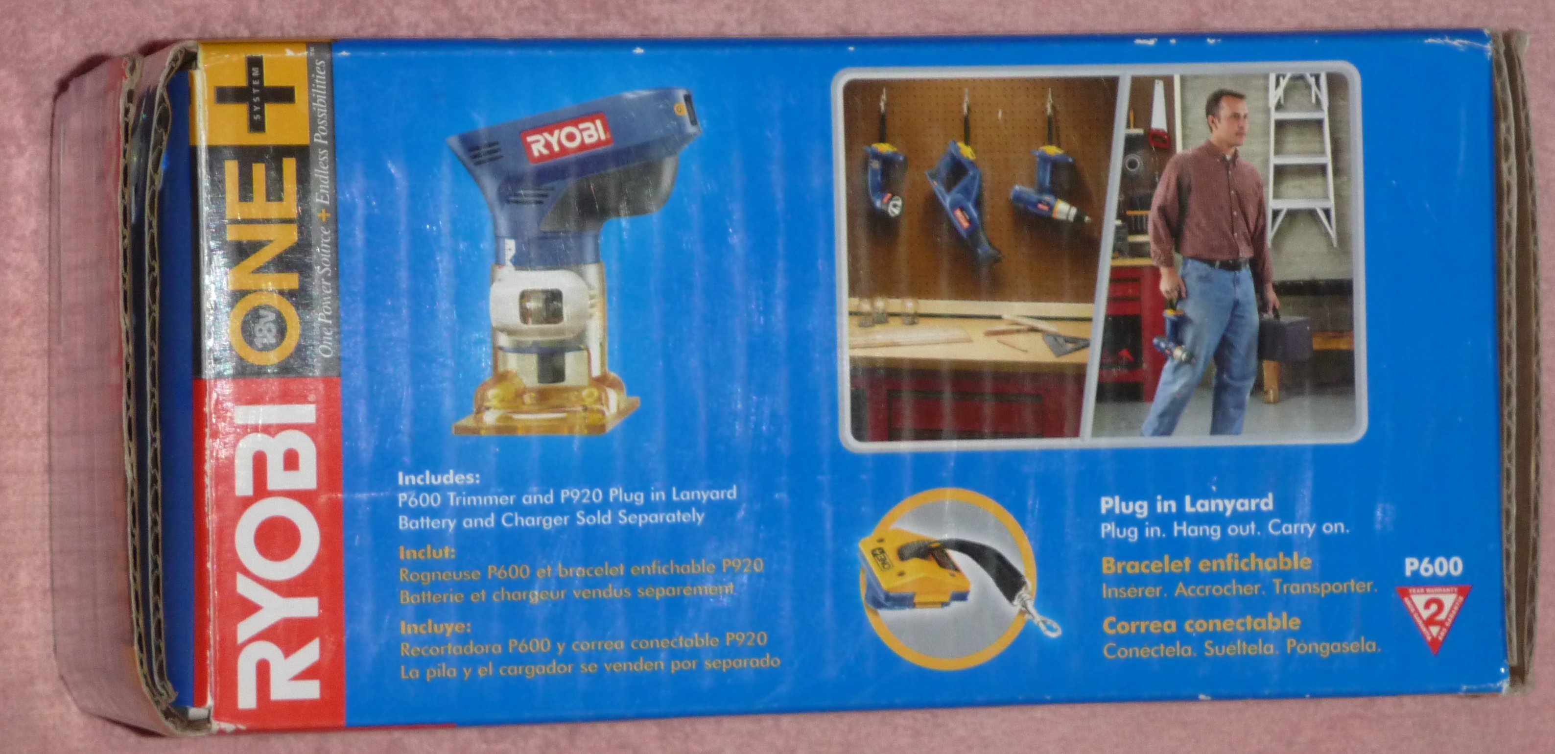 Ryobi One+ P600 18v Cordless Trimmer / Router NIB! | eBay