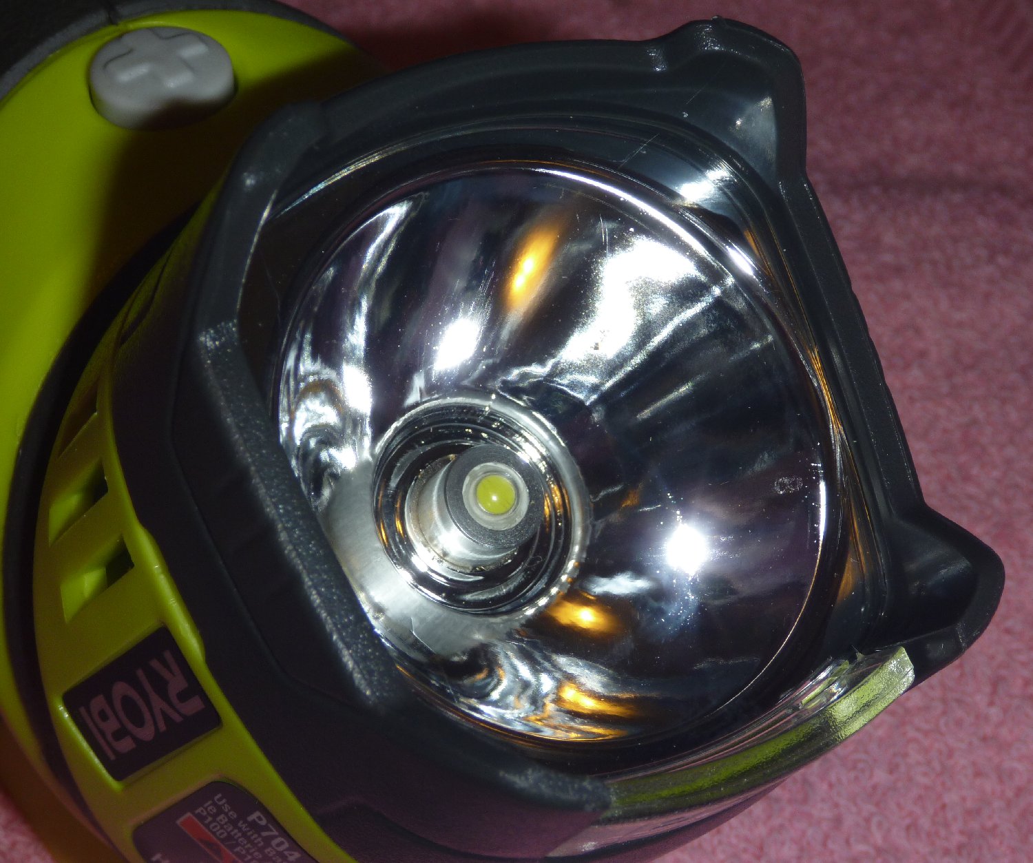 Ryobi One+ P704 18v Lithium Flashlight with 1W LED Bulb NEW! | eBay