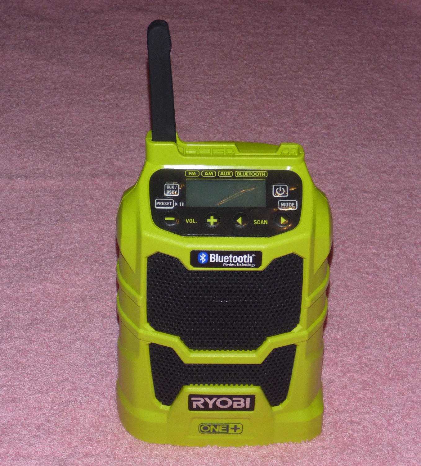 Ryobi One+ P742 18v Lithium AM/FM Bluetooth Portable Radio NEW! | eBay