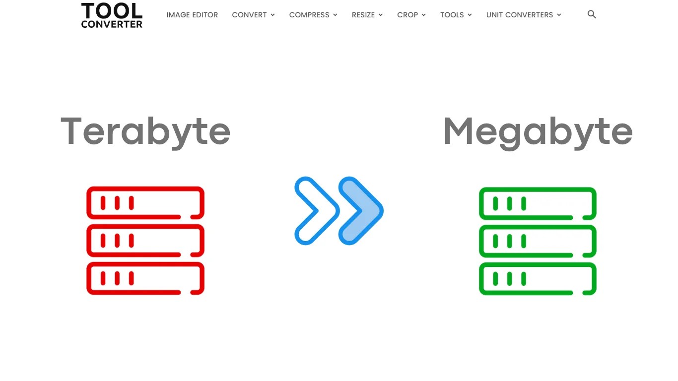 Terabyte to Megabyte Converter (TB to MB)