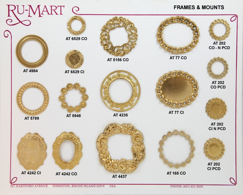 Decorative brass frames and mounts all shapes and sizes ToolCraft RuMart