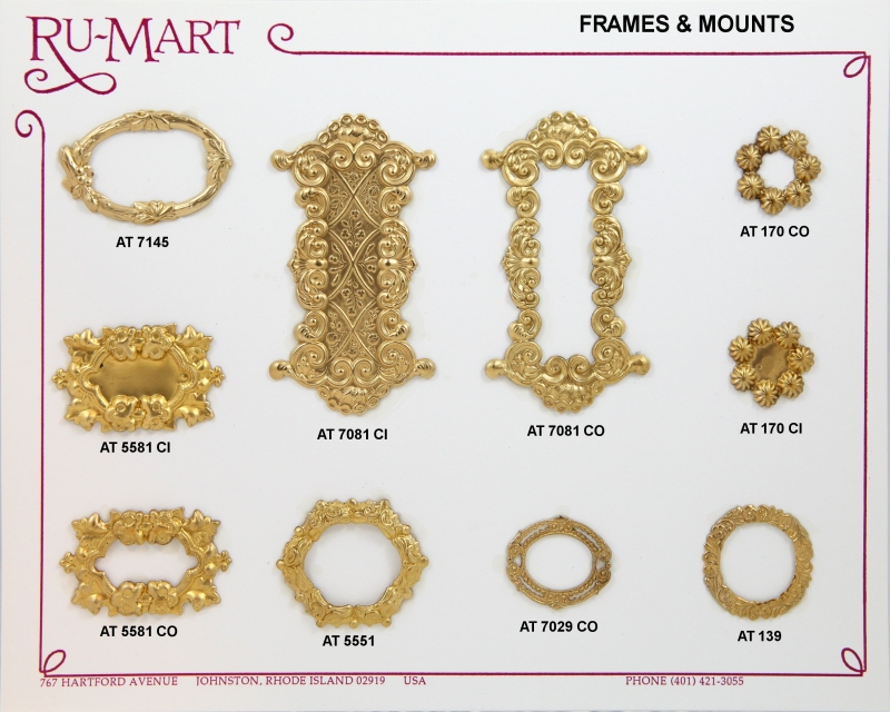 Decorative brass frames and mounts all shapes and sizes ToolCraft RuMart