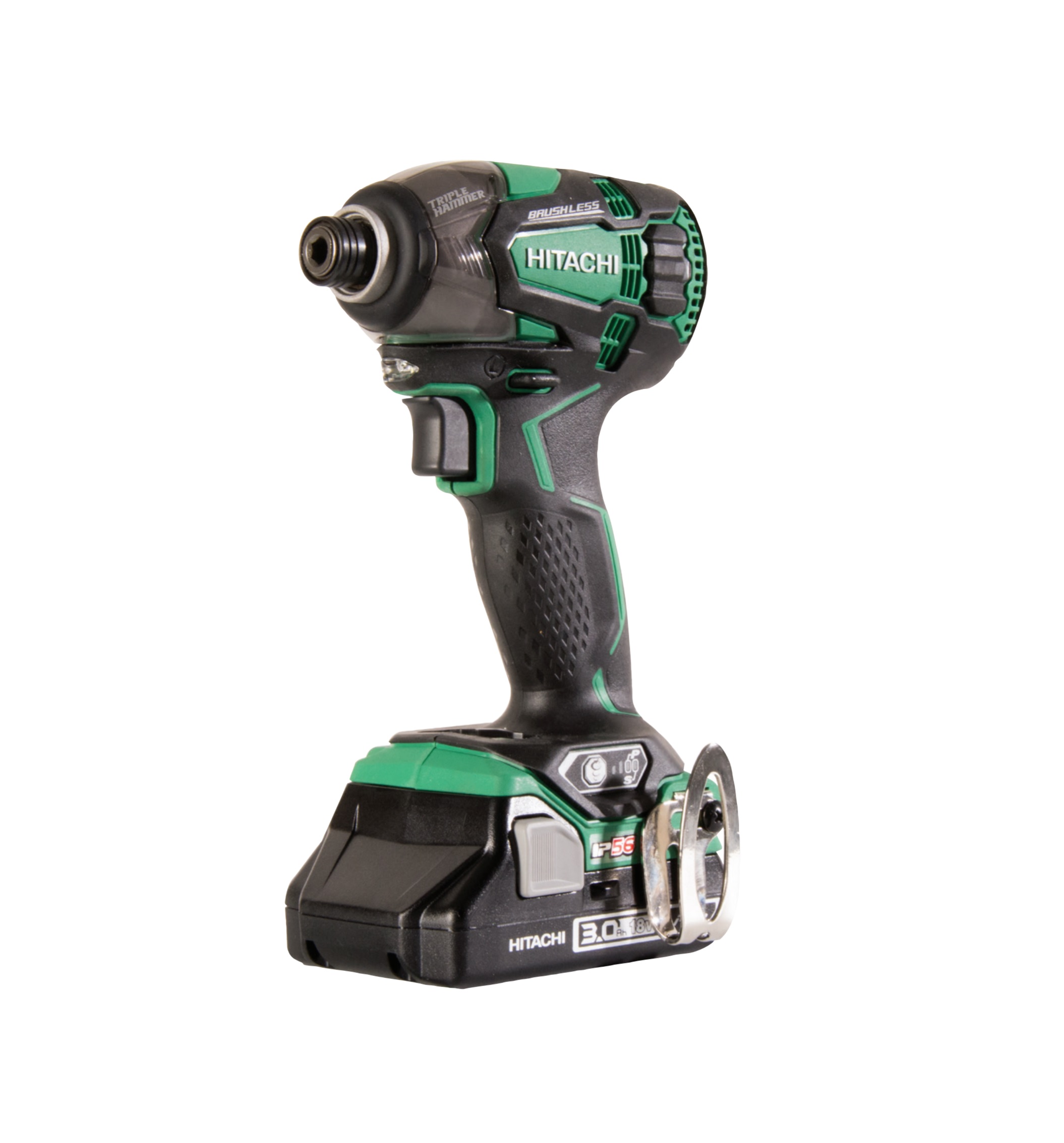 New Hitachi 18V Brushless Impact Driver with Triple Hammer Mechanism