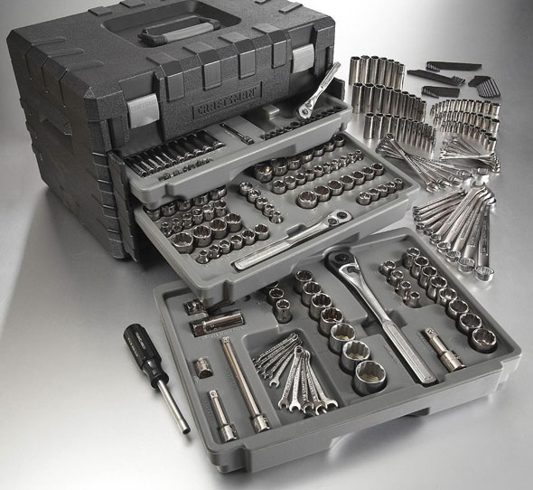 Deal Craftsman 250pc Mechanics Tool Set for 135 Deal Craftsman 250pc Mechanics Tool Set for 135