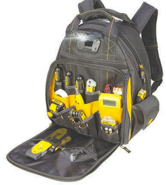 New Dewalt Lighted Tool Backpack