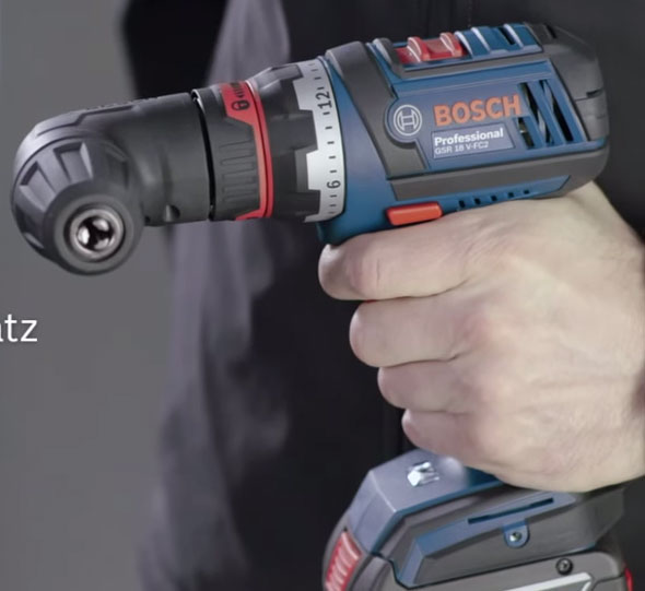 Bosch 18V FlexiClick Modular Cordless Drill and Driver System Bosch 18V FlexiClick Modular Cordless Drill and Driver System