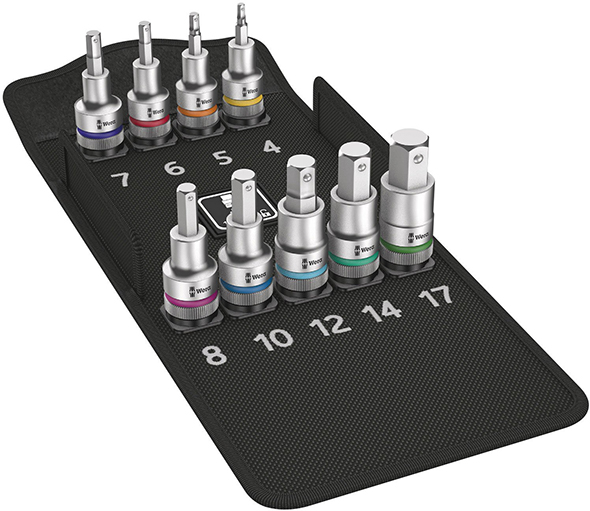 New Wera Hex and Torx Bit Socket Sets New Wera Hex and Torx Bit Socket Sets