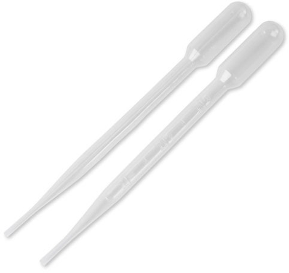 Disposable Plastic Pipettes for Fluid Transfer