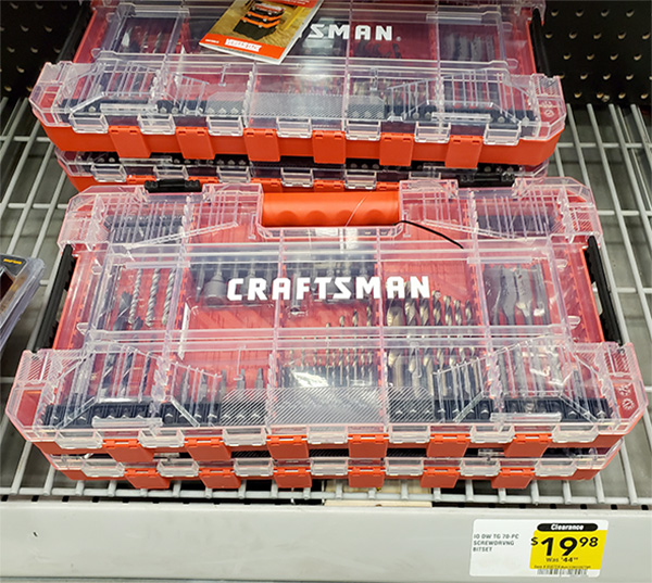 New Dewalt and Craftsman ToughCase+ Power Tool Accessory Cases Spotted at Lowe’s