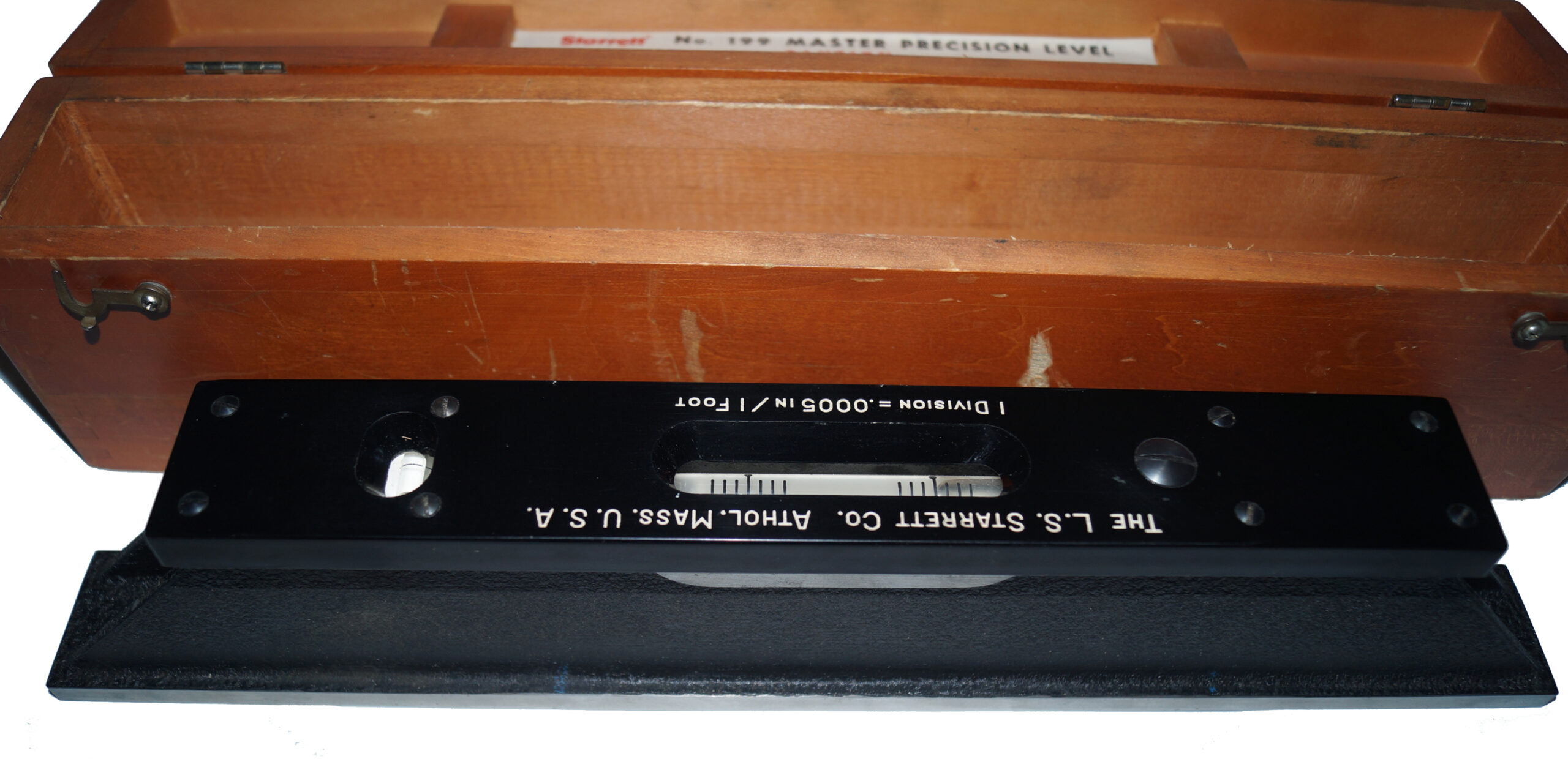 Starrett Master Precision Level 199 with Case