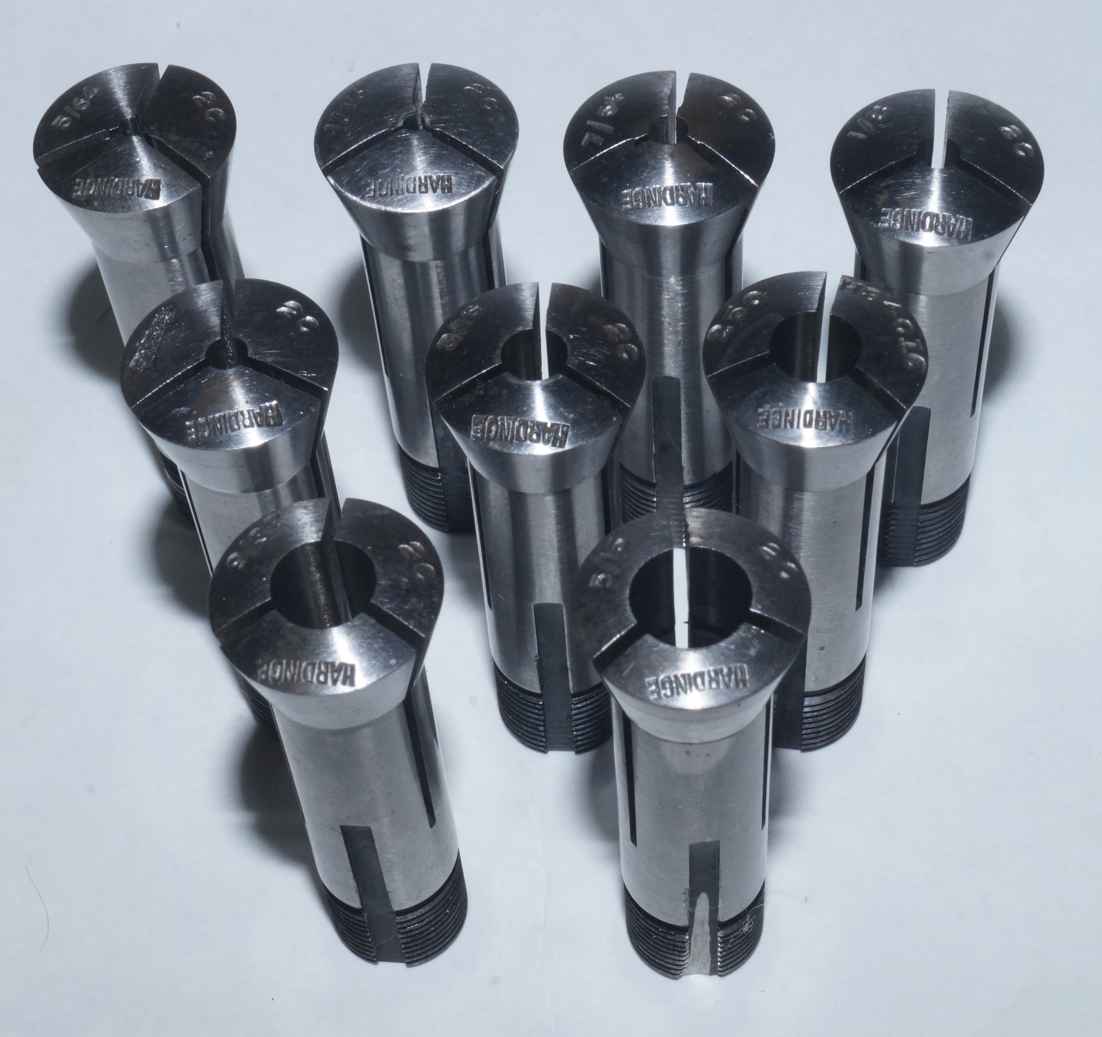 Hardinge 2C Collet Lot »