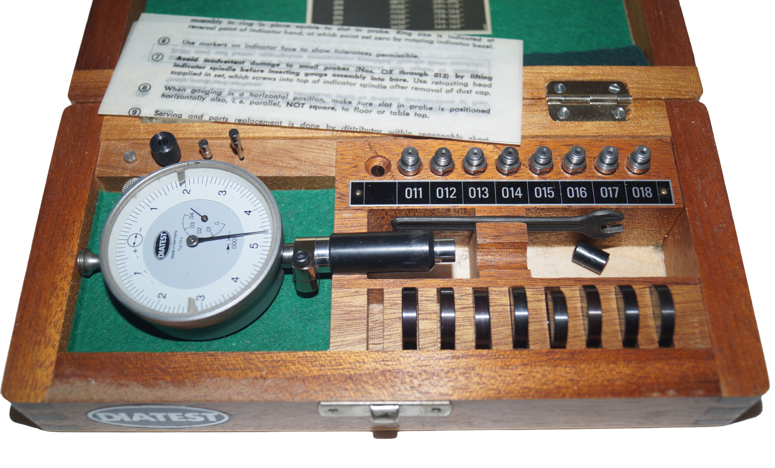 Diatest Slimline Bore Gage SETS For Bore Depths Deeper, 59 OFF