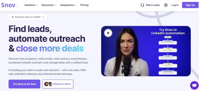 Socialsnowball.io software features