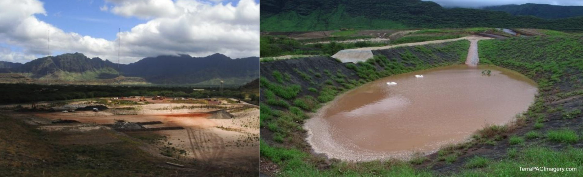 Landfill and stormwater retention basin U.S. Climate Resilience Toolkit