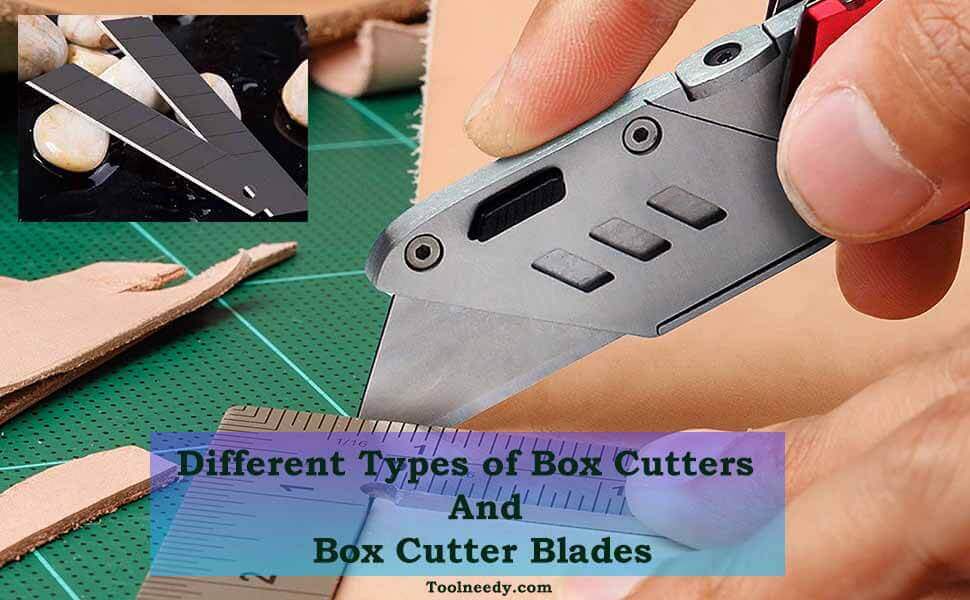 Types of Box Cutters and Box Cutter Blades [With Images] ToolNeedy