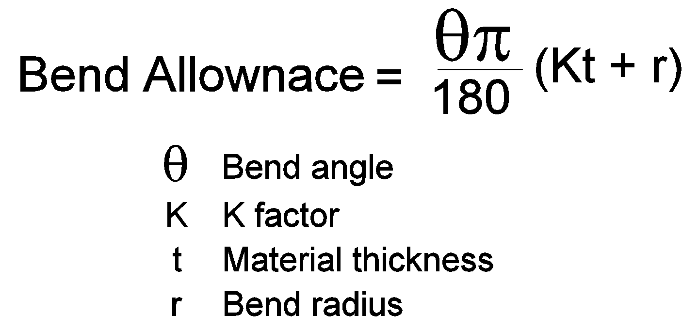 Pipe Bending Allowance Calculator at Beth Saunders blog