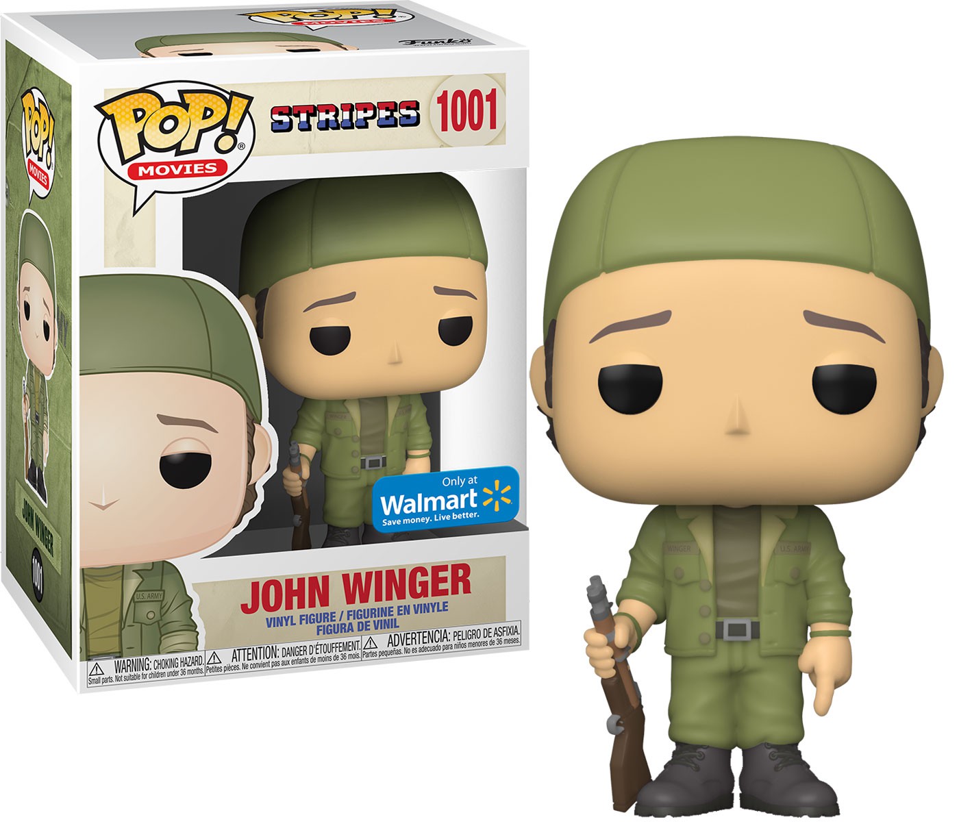 Funko Stripes POP! Movies John Winger Vinyl Figure 1001 [with Hat