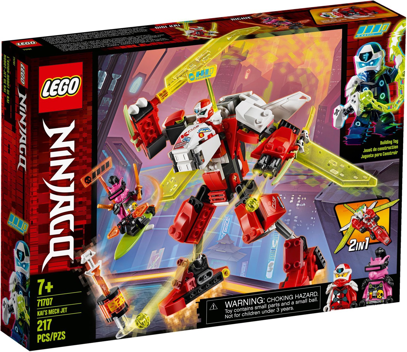 LEGO Ninjago Kai's Mech Suit Set 71707 673419318143 eBay