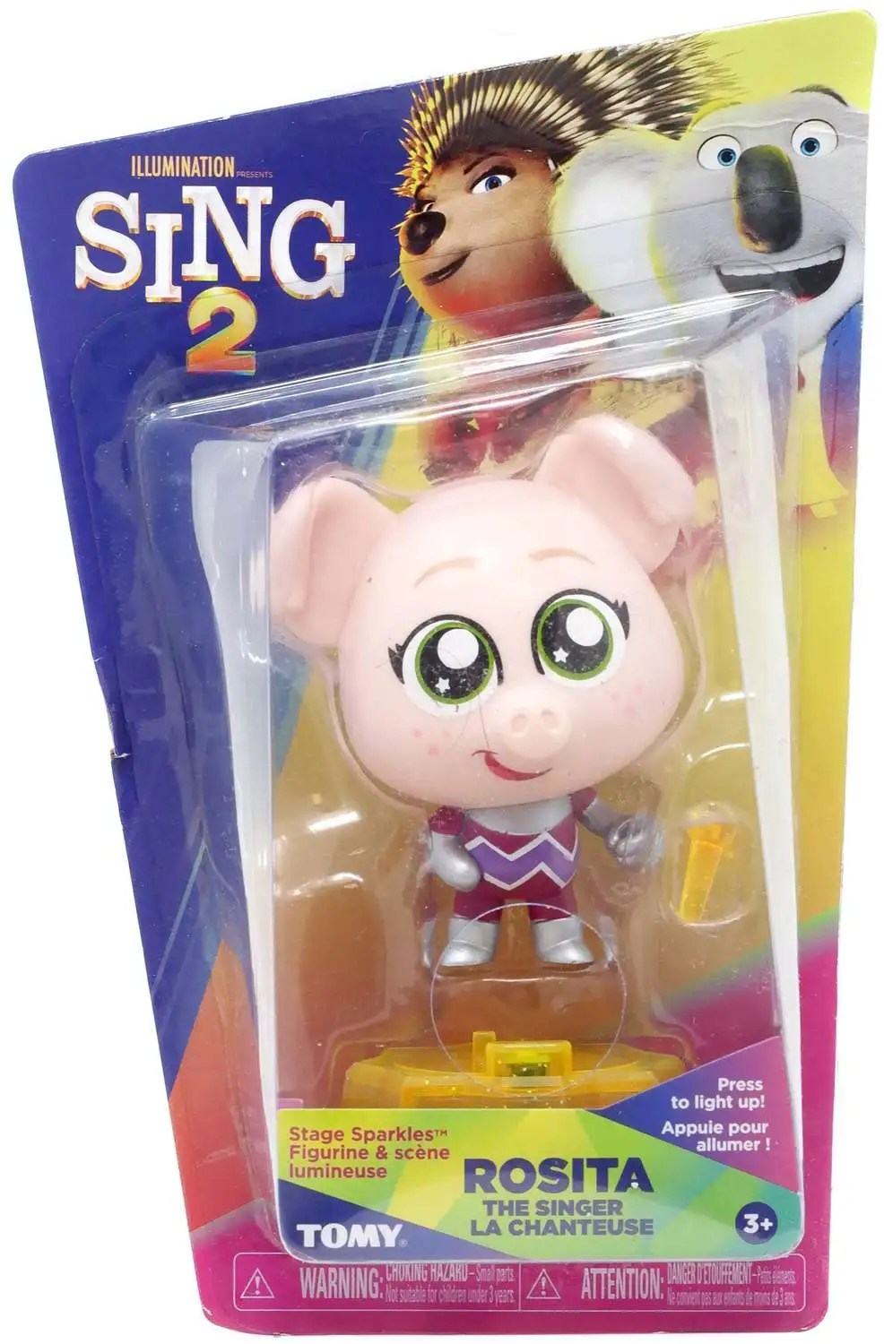 Sing Movie Sing 2 Stage Sparkle Rosita 3 Figure TOMY, Inc. ToyWiz