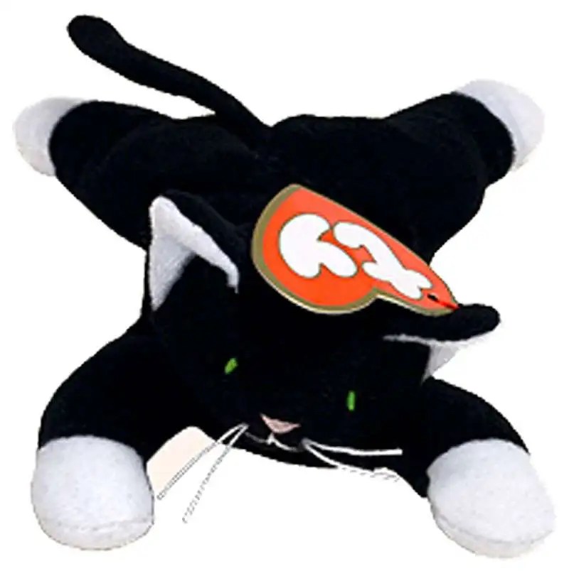 Beanie Babies McDonalds 1998 Zip the Cat Teenie Beanie Plush 10 Ty ToyWiz