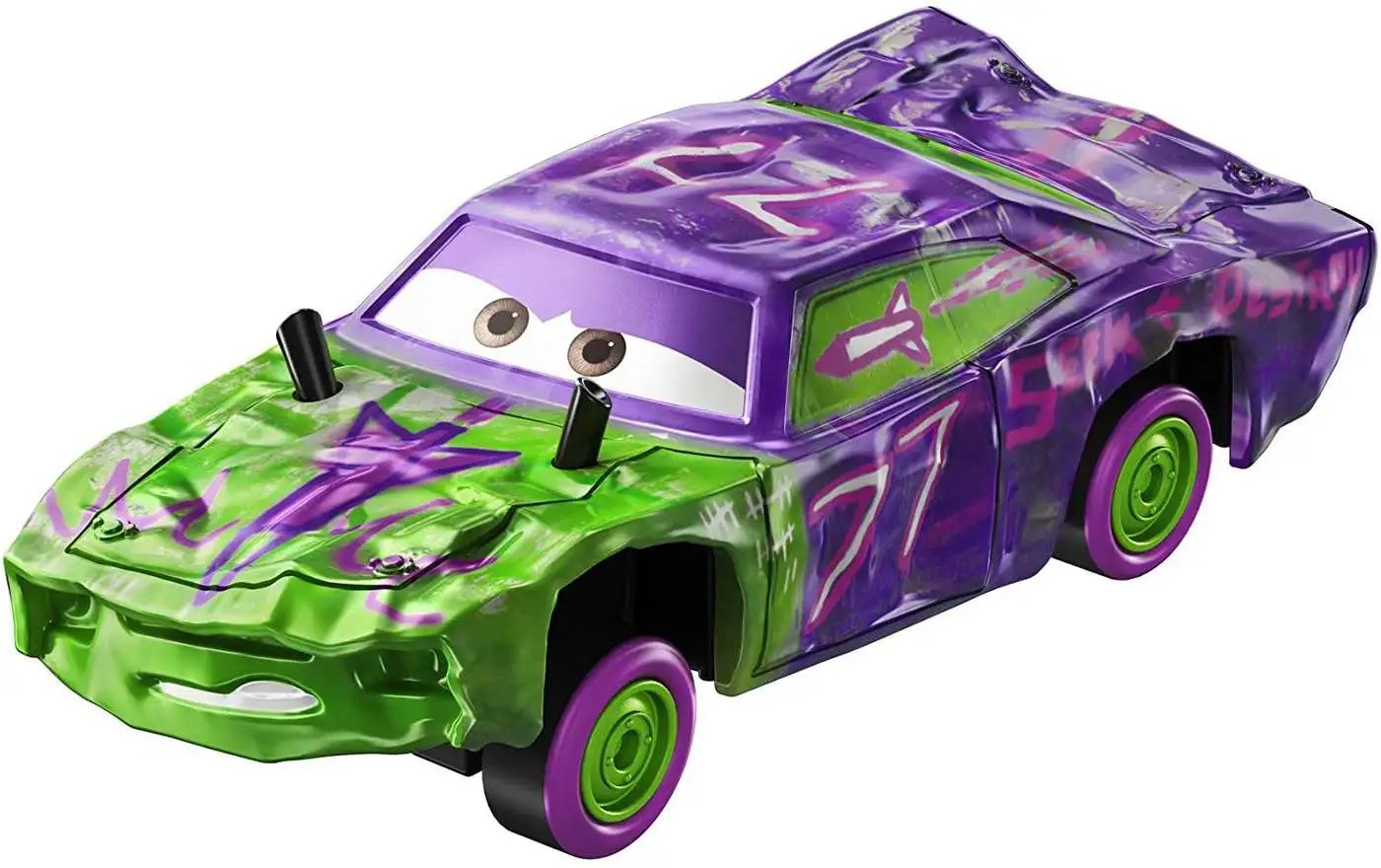 Disney Pixar Cars Cars 3 Thunder Hollow Liability 155 Diecast Car Mattel Toys ToyWiz