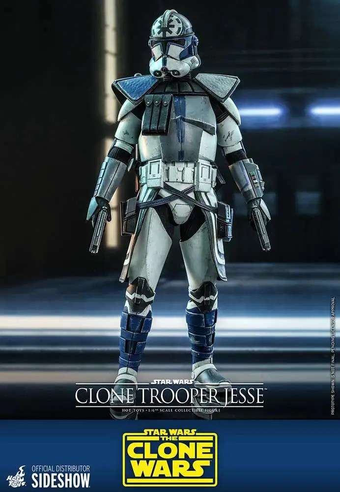 Top Rated Toys 2023 Star Wars Attack Of The Clones Movie Masterpiece Clone Trooper Jesse 16 Collectible Figure Hot Toys - Toywiz