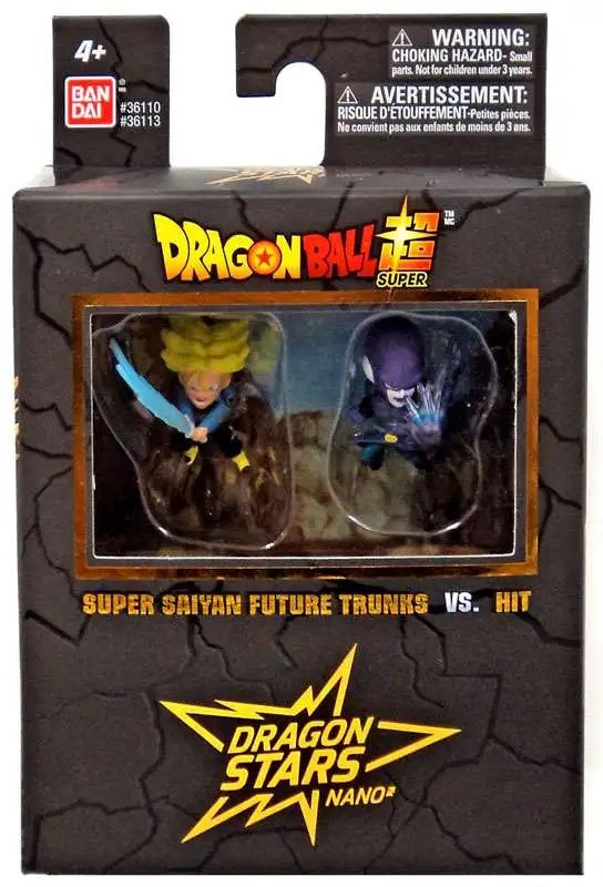 Dragon Ball Super Dragon Stars Nano Super Saiyan Future Trunks vs. Hit