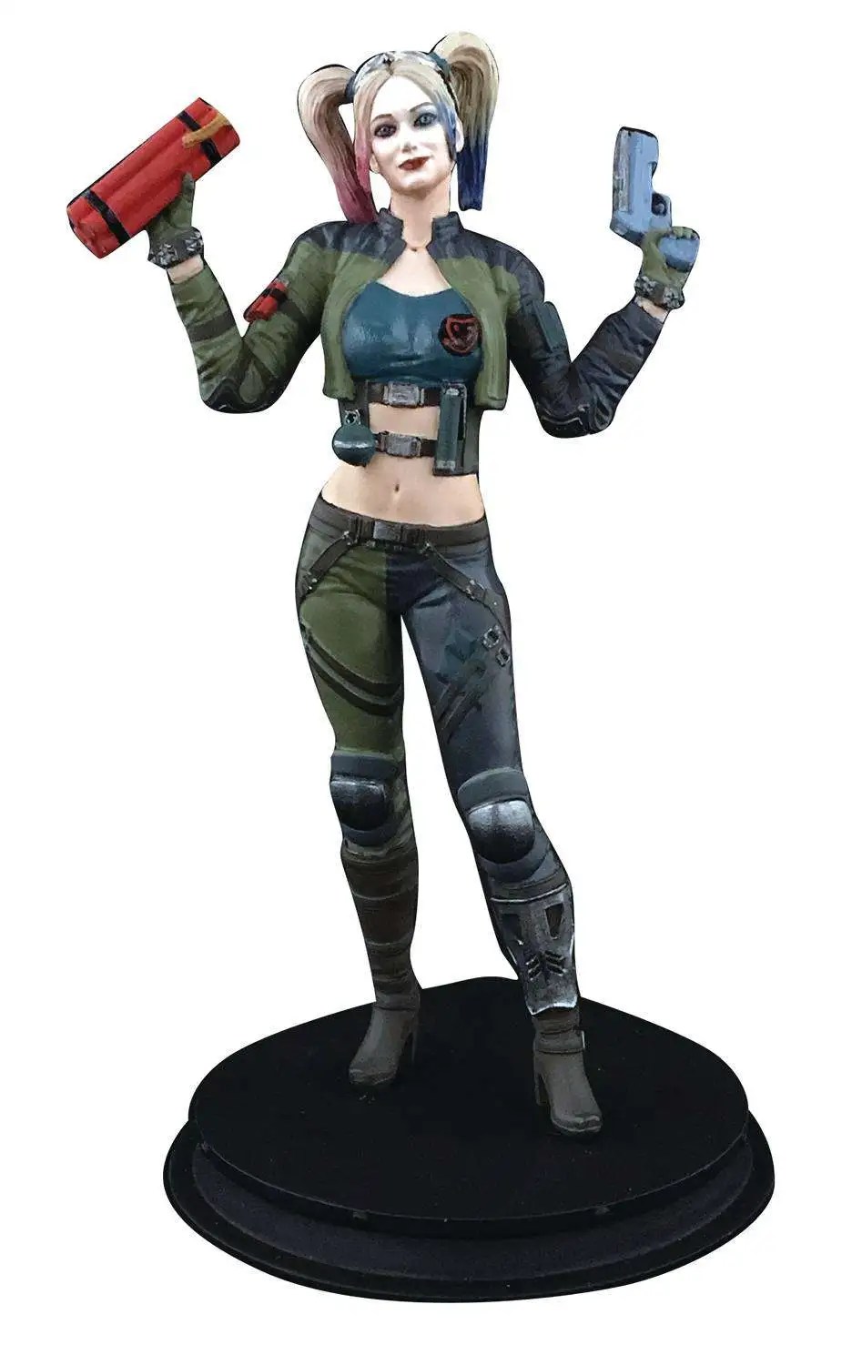 DC Injustice 2 Harley Quinn Exclusive 8 Collectible Statue Green