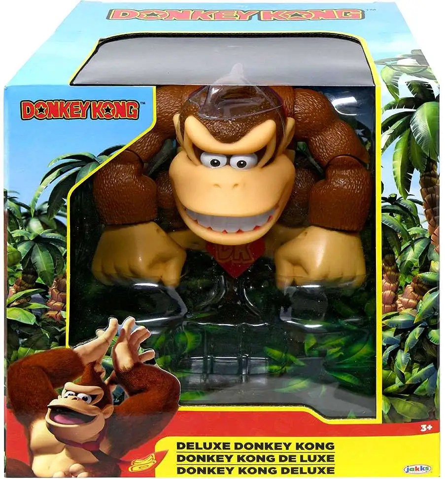 World of Nintendo Donkey Kong 6 Deluxe Action Figure Jakks Pacific ToyWiz