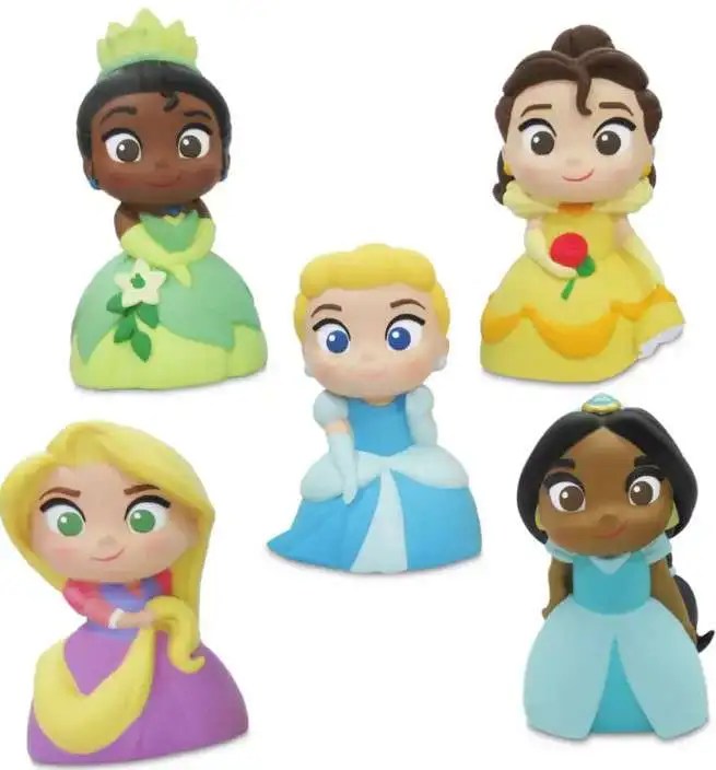 Disney Princess Cinderella, Belle, Jasmine, Tiana Rapunzel Exclusive 5