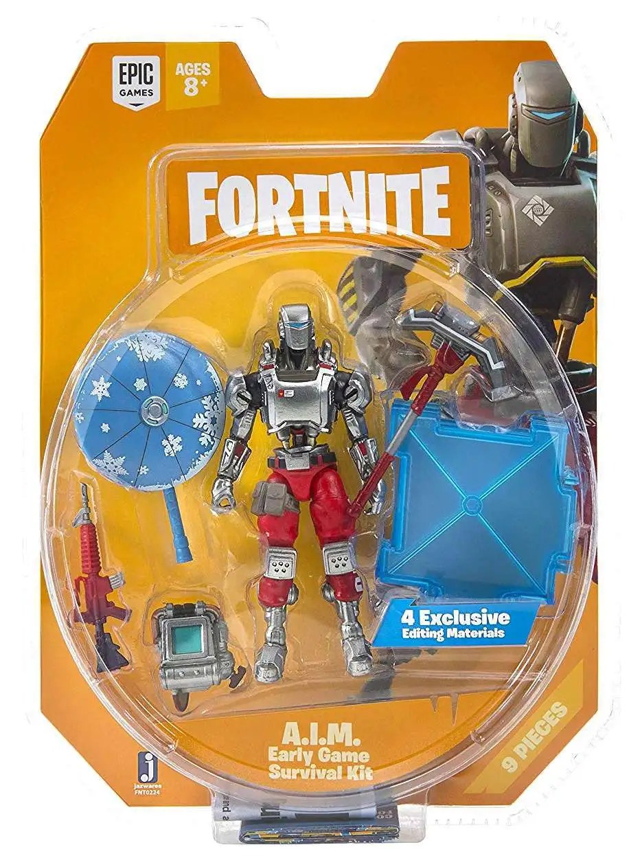 Fortnite Early Game Survival Kit A.I.M. 4 Action Figure Jazwares