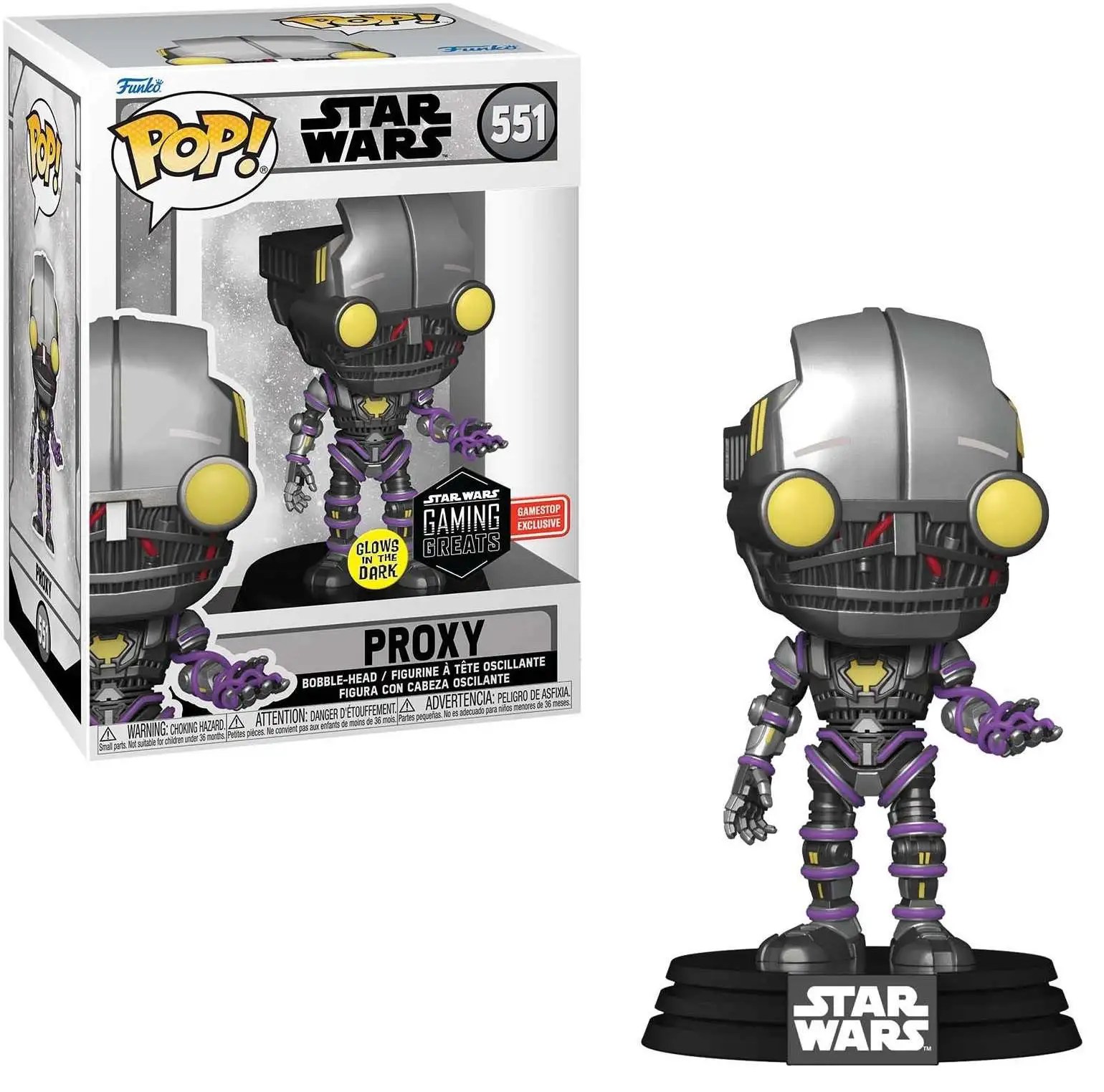 Funko Star Wars Gaming Greats POP Star Wars Proxy Vinyl Bobble Head 551
