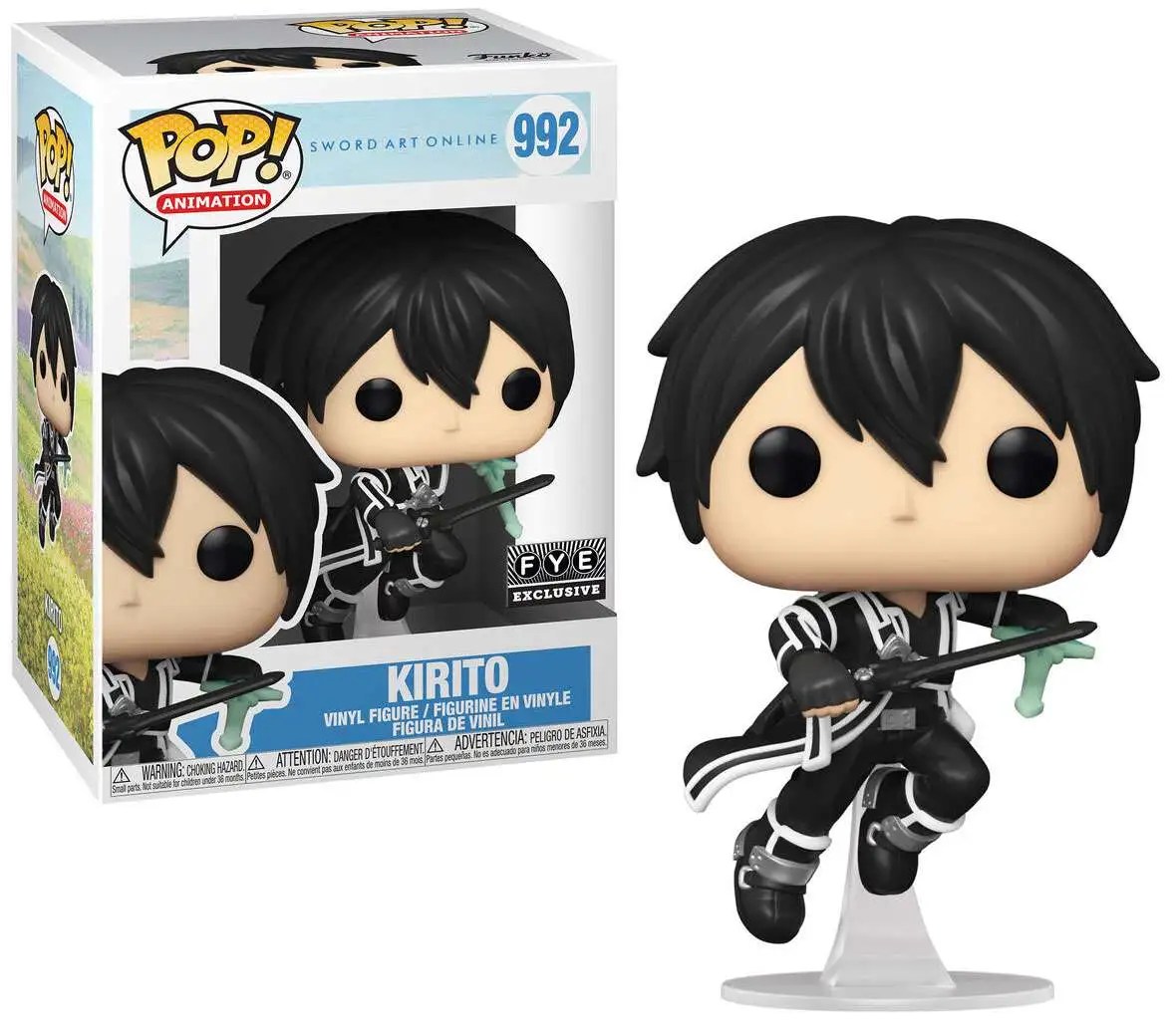 Funko Sword Art Online POP Animation Kirito Exclusive Vinyl Figure 992