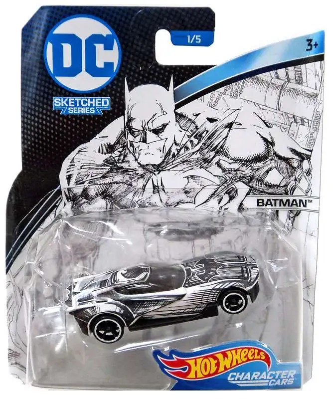 Hot Wheels DC Character Cars Stretched Series Batman 164 Diecast Car