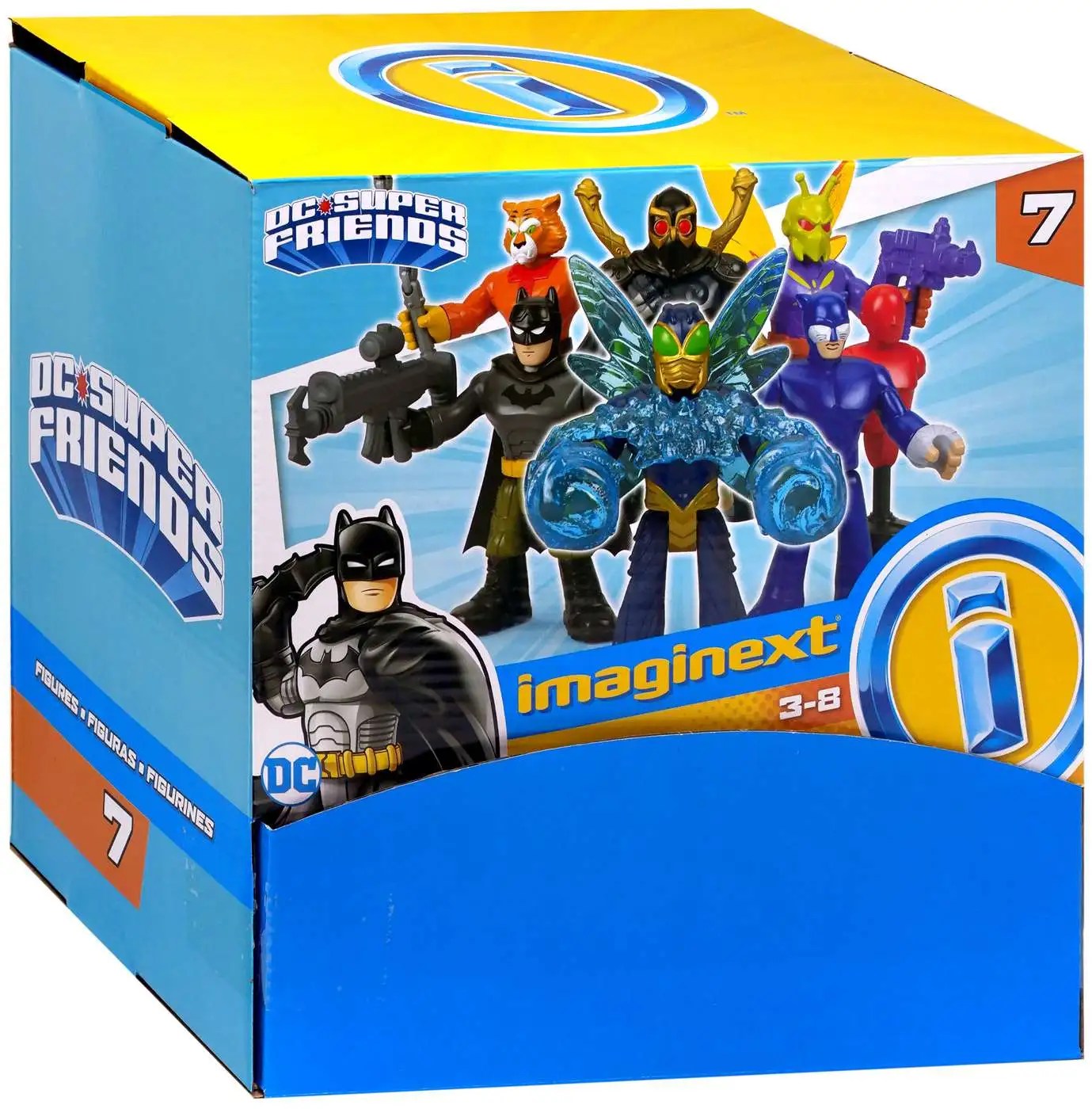 Fisher Price DC Super Friends Imaginext Series 7 Collectible Figure Mystery Box 36 Packs ToyWiz