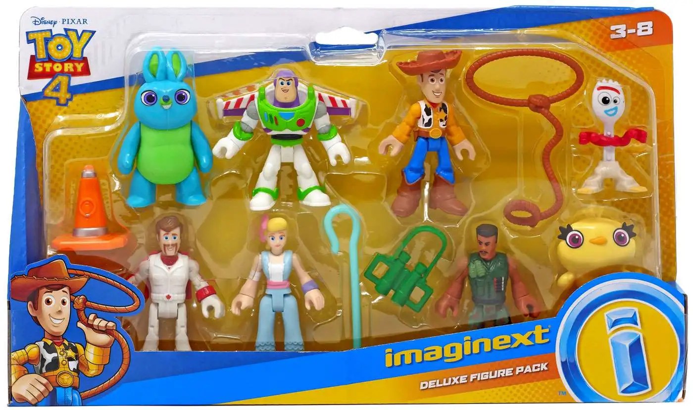 Lowest Prices FisherPrice Imaginext Toy Story 4 Deluxe Figure Pack for