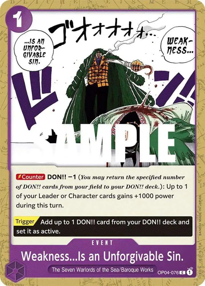 One Piece Trading Card Game Kingdoms of Intrigue Single Card Common