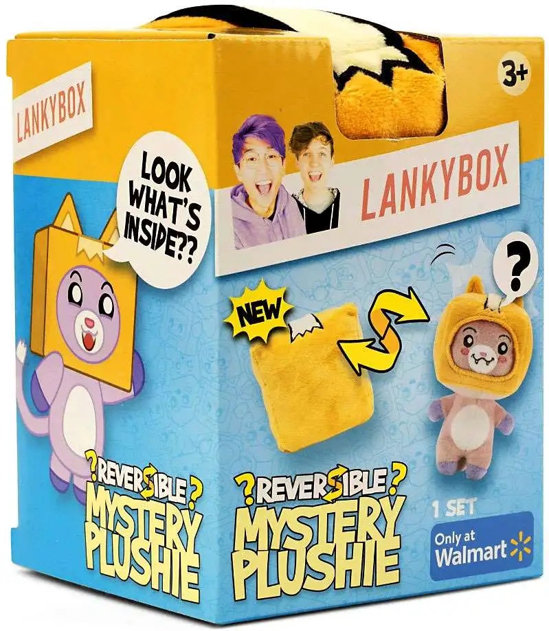 LankyBox Reversible Plushie Exclusive 6 Mystery Pack 1 RANDOM Figure