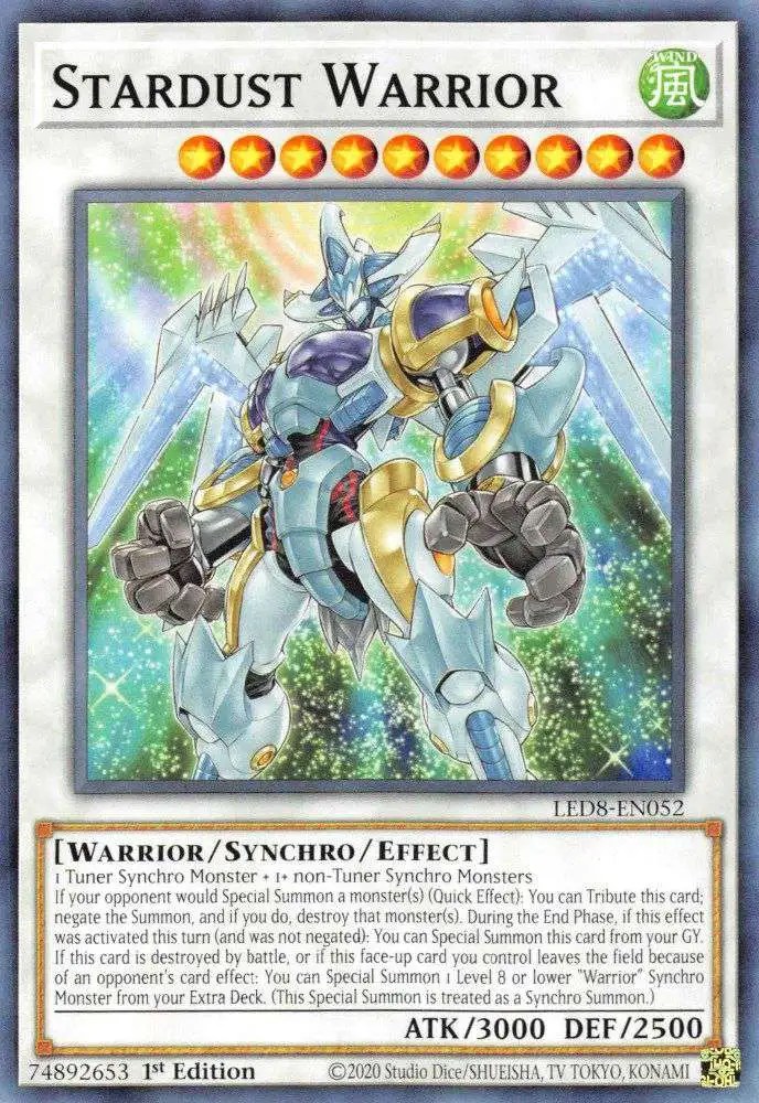 YuGiOh Trading Card Game Legendary Duelists Synchro Storm Single Card
