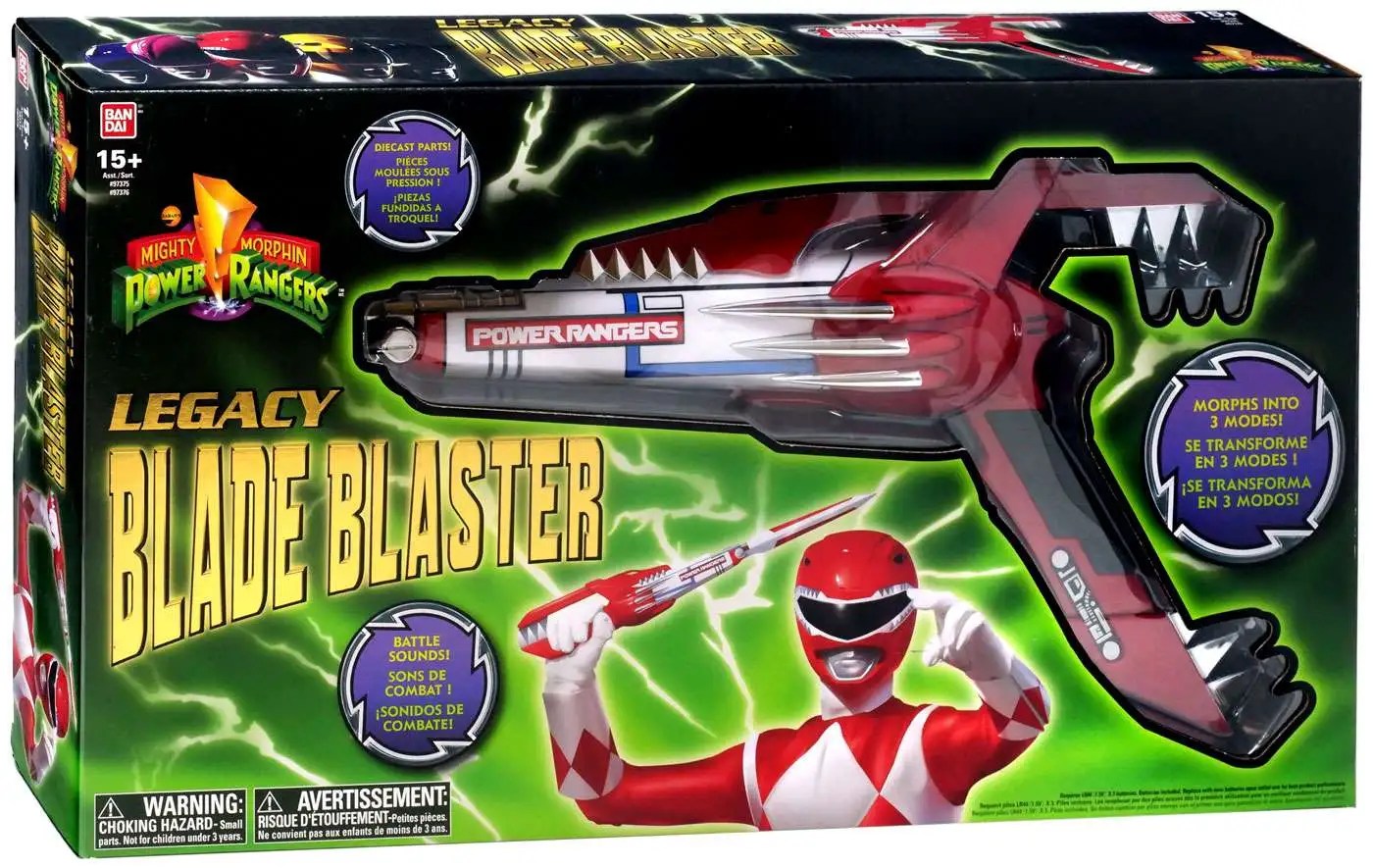 Power Rangers Mighty Morphin Legacy Blade Blaster 11 Roleplay Toy