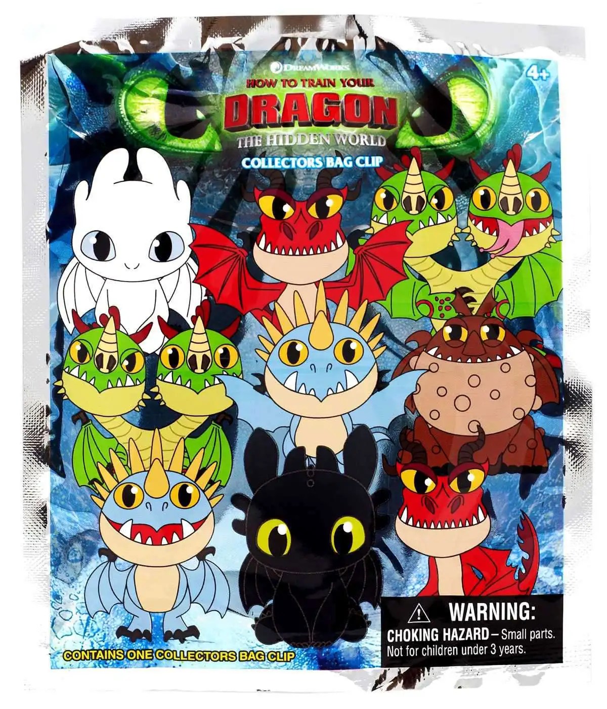 How to Train Your Dragon 3D Figural Foam Bag Clip How to Train Your