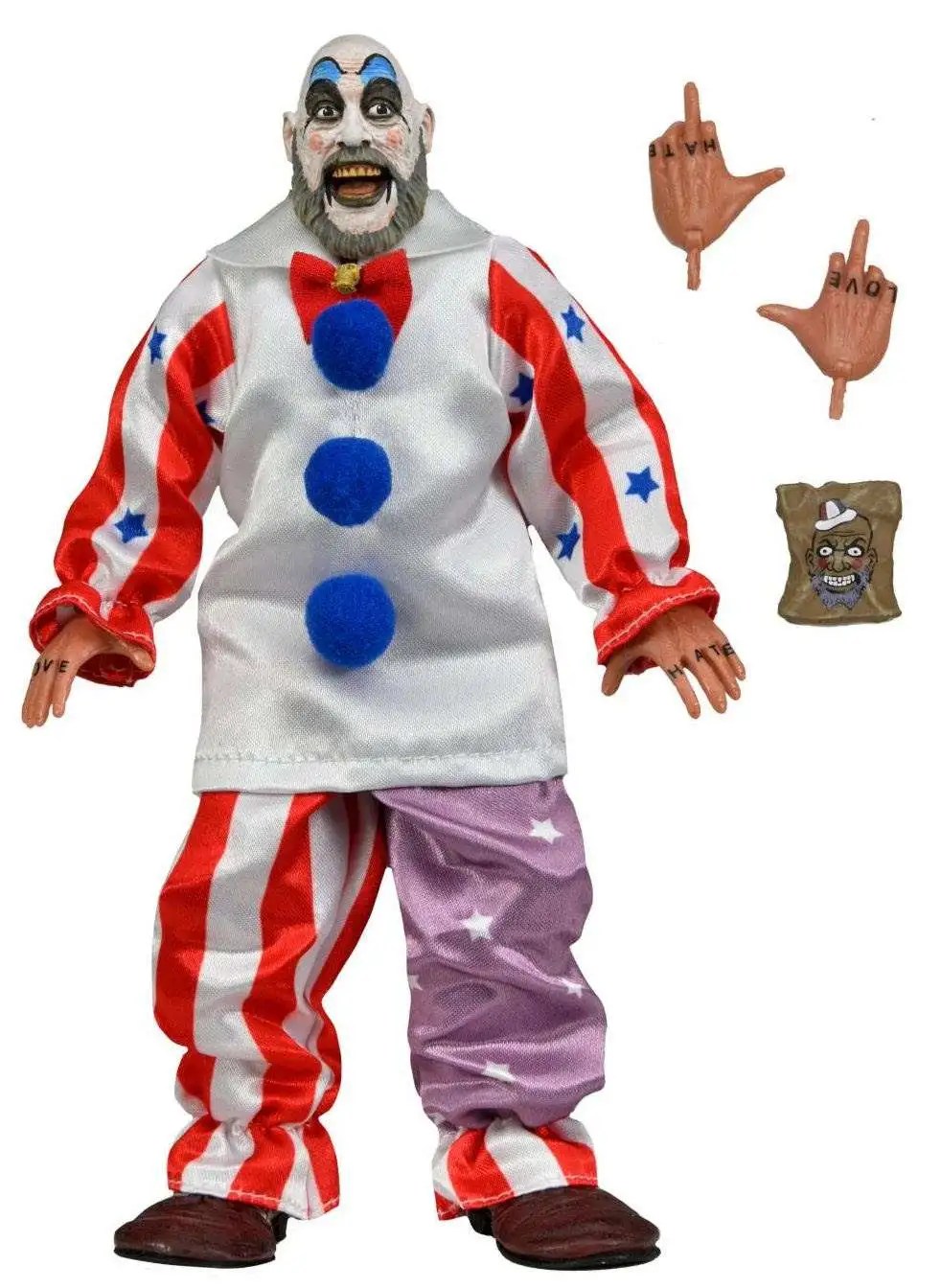 NECA House of 1000 Corpses Rob Zombies Captain Spaulding 8 Clothed