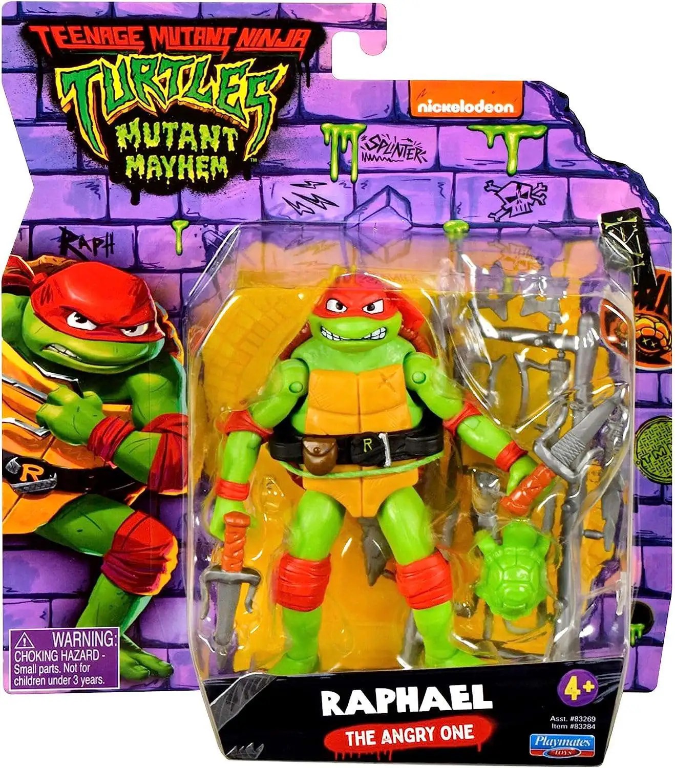 Teenage Mutant Ninja Turtles Mutant Mayhem Raphael 4.6 Action Figure