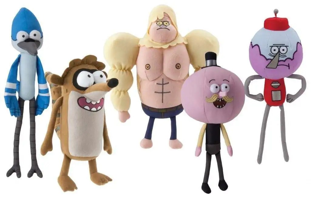 Cartoon Network Regular Show Regular Show Set of 5 1218 Plush Toy