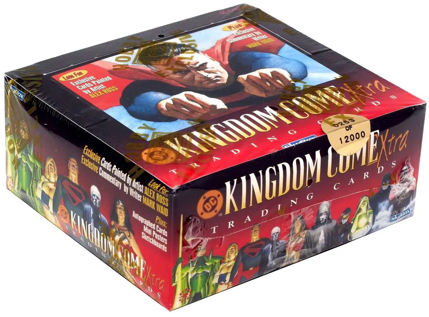 DC Kingdom Come Extra Trading Card HOBBY Box 36 Packs Skybox ToyWiz